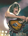 EVH Live with a Peavey Sunburst Wolfgang Guitar